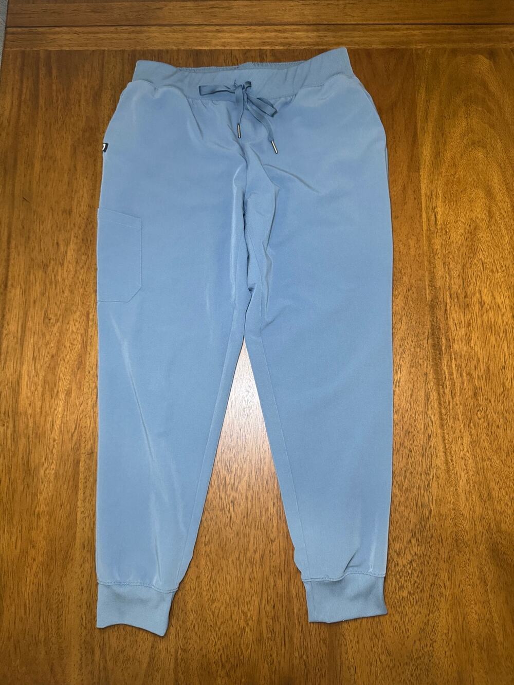 Jaanuu Silex Womens L Ceil Blue Scrub Jogger Pants W20003 UltraLAST Stretch